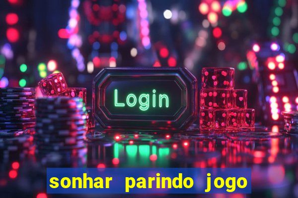 sonhar parindo jogo do bicho